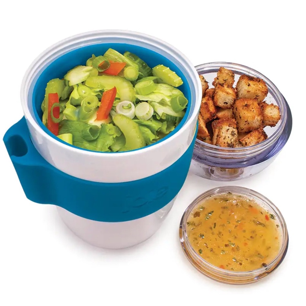 Joie Salad On The Go BPA Free Salad Dressing Container Closure Included All In 1